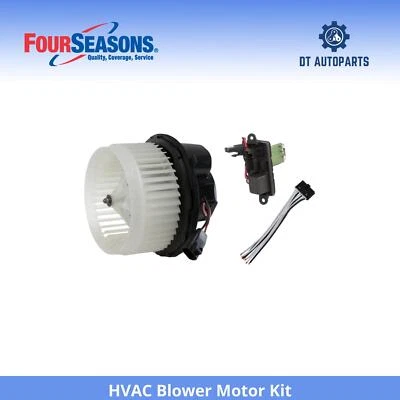 Комплект переднего двигателя вентилятора 4 сезона 2004 для Cadillac Escalade ESV HVAC 2003-2006 годов выпуска - Изображение 1 из 4