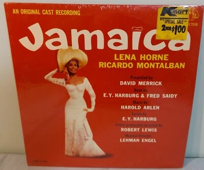 Jamaica Lena Horne & Ricardo Montalban FACTORY SEALED Vinyl LP  Foto 1 de 2