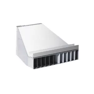 LB White Premier Duct End Diffuser for 80 and 170 Outdoor Heater Models - Picture 1 of 1