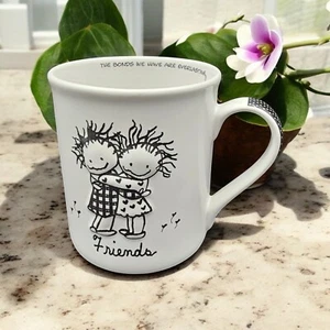 Enesco Children Of Light "Friends" Coffee Mug Cup By Marcy - Picture 1 of 8