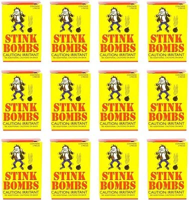 1296 Glass Stink Bombs (432 boxes of 3)  Gag Prank Novelty ~ Bulk Wholesale Lot - Image 1 of 4