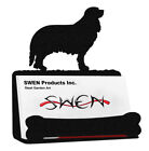 SWEN Products CAVALIER KING CHARLES Dog Black Metal Business Card Holder