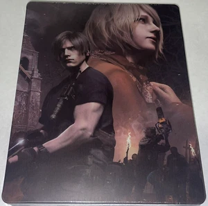 Resident Evil 4 Remake Steelbook ONLY PS5/PS4/Xbox- NO GAME - Picture 1 of 3