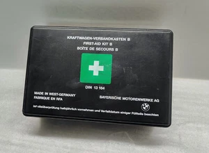 `93 BMW E30 E24 FIRST AID KIT VINTAGE ORIGINAL RARE E28 E34 VERBAND KASTEN B RFA - Picture 1 of 4