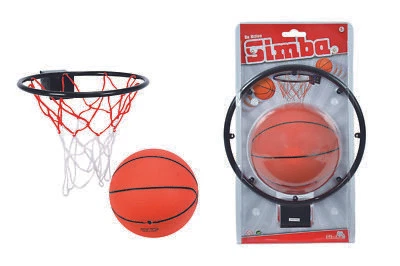 Simba Basketball Korb D 22 cm mit Ball ab 3 Jahren Ballspiel Basketballkorb - Bild 1 von 4