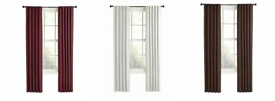 Style Selections Bernard 84 in Back Tab Light Filtering curtain panel  - Image 1 of 4