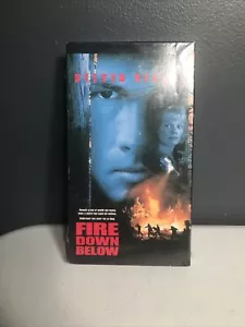 Vintage Fire Down Below (VHS, 1998) Steven Seagal, Brand New With WB Watermark - Picture 1 of 6