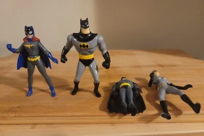 Figuras de acción de Batman y Batman McDonald's Kenner DC Comics 1993 Foto 1 de 4