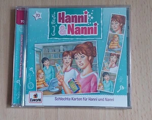 Hanni und Nanni Hörspiel CD Folge 70 Schlechte Karten neu Enid Blyton - Bild 1 von 2
