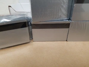 Ultra PVC plateado con rayas mag negras HiCo 3 pistas - CR80 0,30 mil - paquete de 500 - Imagen 1 de 6