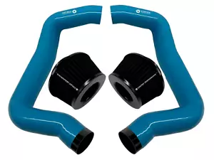 for BMW F90 M5 M8 G30 M550I Full Front Mount air intake V2 LEGUNA BLUE BKAF - Picture 1 of 16