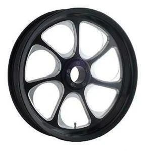 NEW REVTECH ELIMINATOR BLACK 17 X 3.5 CUSTOM WHEEL HARLEY TOURING SOFTAIL XL - Picture 1 of 1
