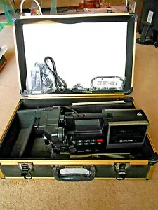 GE Uni-Cam 8mm Video System Model 1CVM5080E w/TV Zoom 1:1.2 7-42mm Lens in Cases - Picture 1 of 12