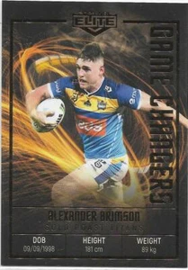 2021 Nrl Elite Game Changers (GC 09 / 32) Alexander BRIMSON Titans 23/45 - Bild 1 von 1