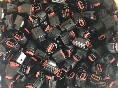 LOTE DE 800 CONECTORES DE PARADA DE SEÑAL DE GIRO FAROS CHRYSLER DODGE JEEP MOPAR OEM Foto 1 de 4