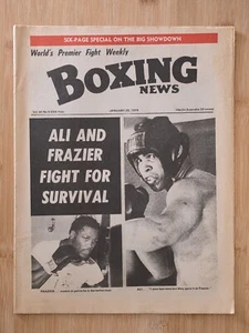 Boxing News - Magazine / Issue: 25th January 1974 - Picture 1 of 2