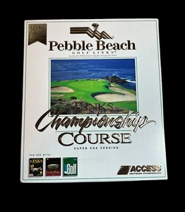 Links Championship Course: Pebble Beach Golf Links (PC, 1993) - Picture 1 of 5