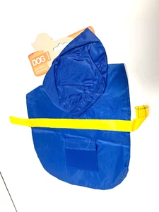New Paw N Claws Raincoat Rain Coat Blue XS Fit 6 9 inches 2 6 lbs Dog Costume - Imagen 1 de 4