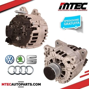 ALTERNATORE AUDI SEAT BOSCH 0124525187 0124525542 TG14C031 BKD/CBAB/CFFB/CLJA - Picture 1 of 4