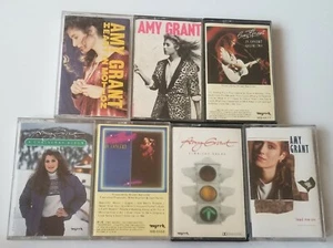 Amy Grant Cassette Tape Lot of 7 Titles (SEE DESCRIPTION FOR TITLES) - Picture 1 of 8