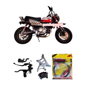Configuración completa de freno de mano para Honda Monkey 125 piezas de freno de mano freno acrobacias motocicleta - Imagen 1 de 8
