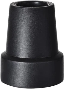 6 Pack Crutch Tips, Heavy Duty Rubber Cane Tips Replacement, 3/4 Inch, Black, Un - Picture 1 of 5