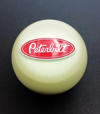 Peterbilt Trucks Semi camión Hanco estilo carretera marfil perilla de cambio Foto 1 de 2