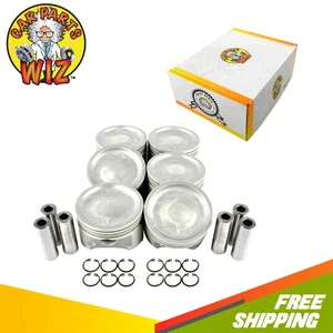 Engine Piston Set Fits 97-00 Mitsubishi Montero Montero 3.5L 6G74 - Picture 1 of 3