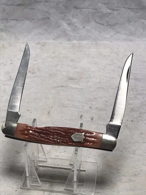 Camillus 美国纽约 # 20 2 刀片折叠麝鼠小刀 — 第 1/4 张图片