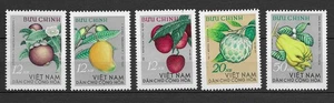 Viêt-Nam Fruits une série de 5 timbres neufs MNH /TE5619a - Picture 1 of 1