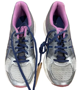 Zapatillas deportivas para mujer ASICS T765N gris púrpura talla 8 nuevas con edición mínima - Imagen 1 de 5