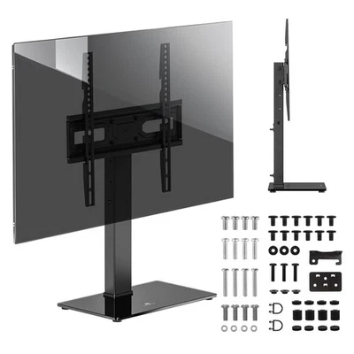 TV-Ständer Fernseher Standfuß 32-65 Zoll VESA 400x400mm max. 40kg TV Halterung - Bild 1 von 4