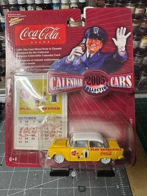 Johnny Lightning Calendar Cars  1955 Chevy 2-Door Sedan  White Lightning Chase - Image 1 of 4