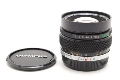 【MINT】OLYMPUS OM-System Zuiko MC Auto-W 35mm f/2 MF Lens - Image 1 of 4
