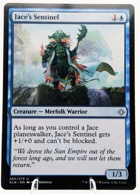 Jace's Sentinel | MTG XLN | EDH Commander Blue Merfolk Jace Tribal | LP  - Image 1 of 2