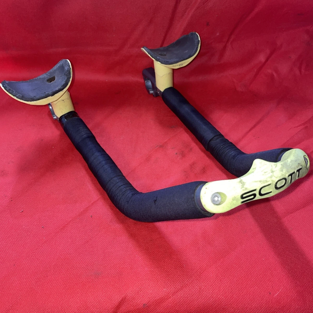 SCOTT USA AERO-TECH SERIES DH BAR LONG W/COMPETITION PAD  SCOTT Aerobar Handlebars for Racing Bike for sale | eBay