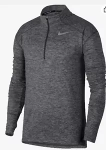 Camisa de Correr Nike Dri-Fit Element 1/2 con Cremallera Heather Para Hombre L NUEVA DH4949-061 Muestra - Imagen 1 de 2