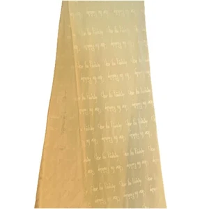 Vtg Diane Von Furstenburg Designer Head Neck Scarf Signature 66 x 7 Oblong - Picture 1 of 7