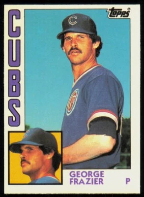 1984 Topps Traded George Frazier Chicago Cubs #39T - Image 1 of 2