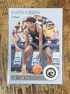 JALEN GREEN 2021 Chronicles Draft Picks NBA Hoops Tribute Rookie Card #54