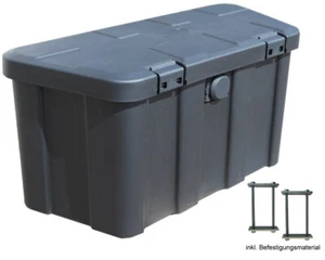 Anhängerbox,Gurtkiste, Deichselbox 45 Liter, inkl. Befestigungsmaterial - Bild 1 von 6