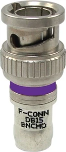Belden DB15BNCHD Double Bubble RG-15 HD BNC Coax Compression Connector, 1 Piece - Picture 1 of 1