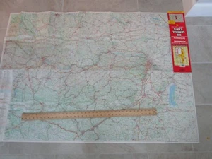 Dos mapas de viaje alemanes de Marco Polo Die General Karte, Deutschland, 1994 - Imagen 1 de 3