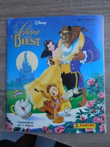 Panini Sammelalbum Disney Die Schöne und Biest 1992 vollständig Gebrauchsspuren - Bild 1 von 18