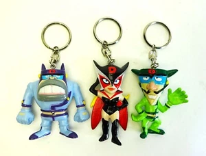 DRONBO Family Set of 3 Time Bokan TATSUNOKO Yatterman Key Chain BANPRESTO JAPAN - Picture 1 of 3