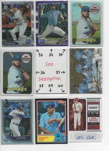 Kansas City Royals LOADED U-PICK Serial #'d JERSEY AUTO Rookie Whit Hosmer Perez