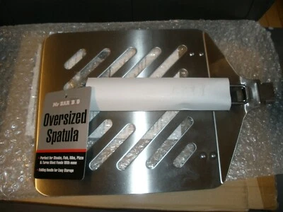 NOVA Espátula Superdimensionada Mr. Bar-B-Q Original Aço Inoxidável (O49) - Imagem 1 de 3