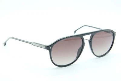 Carrera CA 212/S 807LA 黑色偏光正品框架设计师太阳镜 58-18 — 第 1/4 张图片