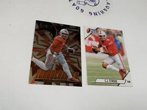 C. J. Stroud RC Lot! 2 Karten Lot!  Select Draft Picks Turbolader, Pro Set RC!! - Bild 1 von 4