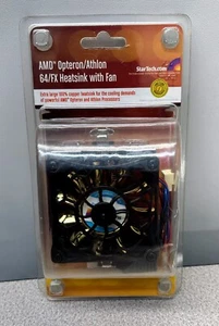 New StarTech AMD K8 Athlon 64 FX/Opteron COPPER CPU Cooler Heatsink Fan - Picture 1 of 5